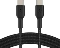 Belkin BoostCharge Braided USB-C to USB-C 1.0m black