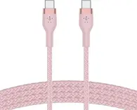 Belkin BoostCharge Pro Flex USB-C/USB-C cable 1.0m pink