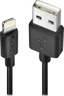 Lindy 0.5m USB type A an Lightning cable black