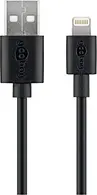 Wentronic Goobay Lightning/USB-A charging and sync cable 2.0m black