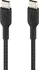 Belkin BoostCharge Braided USB-C to USB-C 1.0m black