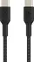 Belkin BoostCharge Braided USB-C to USB-C 1.0m black
