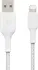 Belkin BoostCharge Braided USB-A to Lightning 3.0m white