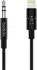 Belkin adapter cable3.5mm jack/Lightning 1.80m black