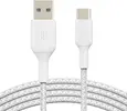 Belkin BoostCharge Braided USB-C to USB-A 0.15m white