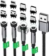 GUUGEI 3in1 magnetic charging cable 1m/2m/2m/3m,...