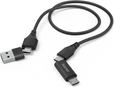 Hama 4in1 Multi-кабель для зарядки USB-C and...