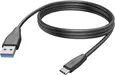 Hama charging cable USB-A/USB-C 3m black