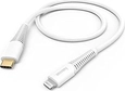 Hama quick charging-/data кабель USB-C/Lightning...