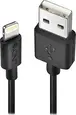Lindy 0.5m USB type A an Lightning cable black