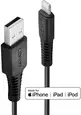 Lindy 1m sturdy USB type A an Lightning cable...