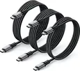 Rocoren USB-C to USB-C cable 100W 2m/2m/1m black,...