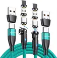 VAFOTON 100W USB-C magnet 6in1 charging cable...