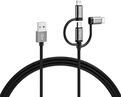 Varta 3in1 Speed Charge & Sync кабель 2m black
