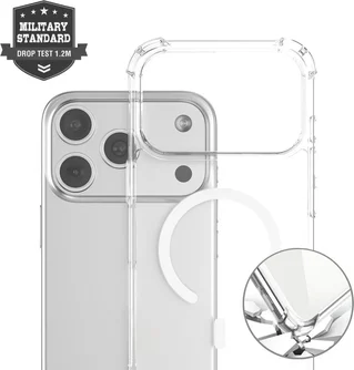 4smarts Hybrid Case Ibiza MagSafe для Apple iPhone 17 Pro Max Transparent