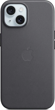 Эпл Feingewebe case with MagSafe для Айфон 15 черный