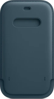 Эпл Айфон 12/12 Про Leather Sleeve with MagSafe Baltic синий