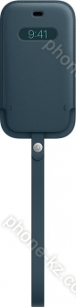 Apple iPhone 12 Mini Leather Sleeve with MagSafe Baltic Blue 