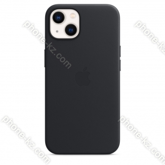 Apple iPhone 13 Leather Case with MagSafe Midnight 