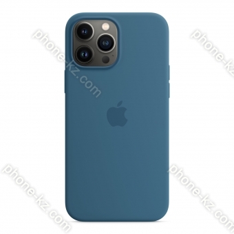 Apple iPhone 13 Pro Max Silicone Case with MagSafe Blue Jay 