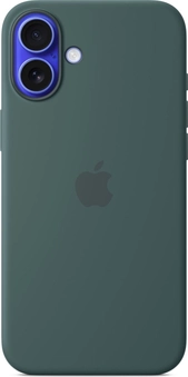 Эпл silicone case with MagSafe для Айфон 16 Плюс sea зеленый