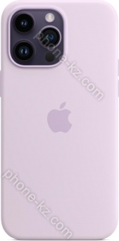 Apple silicone case with MagSafe for iPhone 14 Pro Max lilac (syringa) 