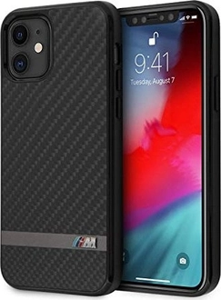 BMW Hard Cover carbon M Collection для Эпл Айфон 12 мини черный