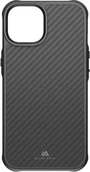 Black Rock Robust case Real carbon for Apple iPhone 14 black