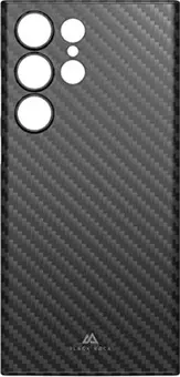 Black Rock Ultra Thin Iced case Flex carbon for Samsung Galaxy S23 Ultra black