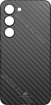 Black Rock Ultra Thin Iced case Flex carbon for Samsung Galaxy S23 black 