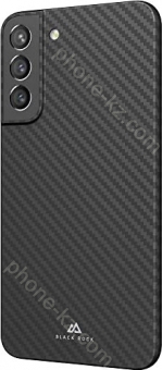 Black Rock Ultra Thin Iced case Flex carbon for Samsung Galaxy S22 black 