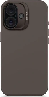 Decoded AntiMicrobial Silicone Back Cover для Apple iPhone 16 Phantom черный