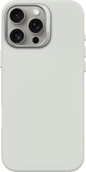 Decoded AntiMicrobial Silicone Back Cover для Эпл Айфон 16 Про Макс Stone серый