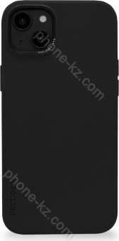 Decoded AntiMicrobial Silicone Back Cover for Apple iPhone 14 Charcoal 