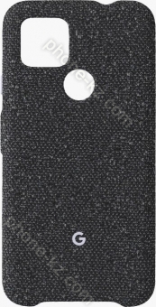 Google fabric Back Cover for pixel 4a 5G Basically Black 