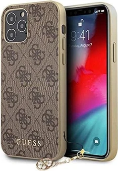 Guess Hard Cover 4G Charms для Apple iPhone 12 Pro Max grey