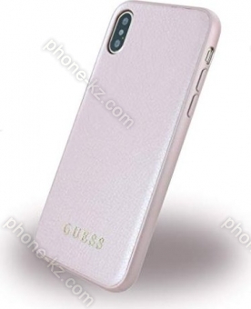 Guess Hard Cover Iridescent for Apple iPhone X rose gold 