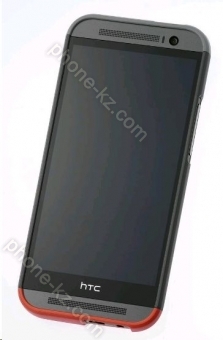 HTC HC-C940 Double Dip Hard Shell for One (M8) grey/red 