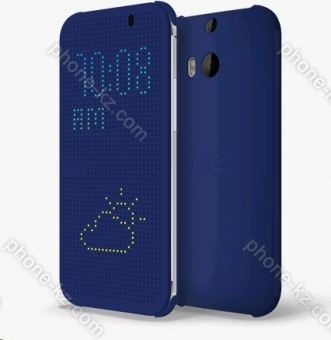 HTC HC-M100 Dot View case for One (M8) blue 