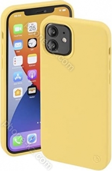 Hama Cover MagCase Finest Feel Pro for Apple iPhone 12/12 Pro yellow 