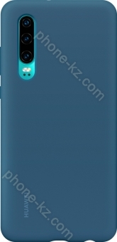 Huawei Silicone car case for P30 blue 