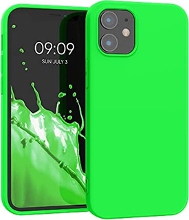 KWMobile TPU Silicone case для Apple iPhone 12 mini neon green