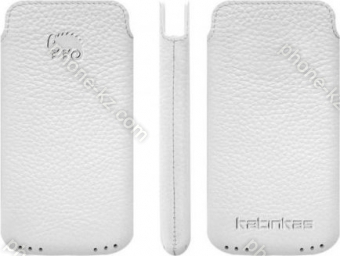 Katinkas Premium leather case for Nokia C7 white 