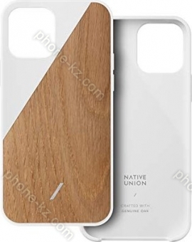 Native Union Clic wooden for Apple iPhone 12 mini white 