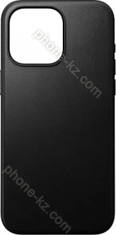 Nomad modern Leather case for Apple iPhone 15 Pro Max black 