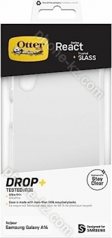 Otterbox React + Trusted glass for Samsung Galaxy A14 transparent 