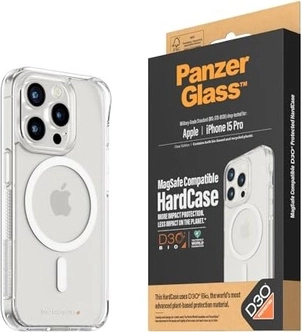 PanzerGlass Hard case MagSafe для Apple iPhone 15 Pro прозрачный