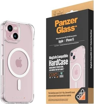 PanzerGlass Hard case MagSafe для Apple iPhone 15 прозрачный