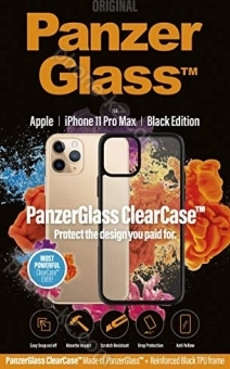 PanzerGlass clear case Black Edition for Apple iPhone 11 Pro Max black/transparent 