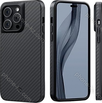 Pitaka MagEZ case Pro 3 Twill for Apple iPhone 14 Pro Max black/grey 